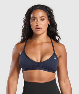 Gymshark Minimal Sports Bra - Heavy Blue