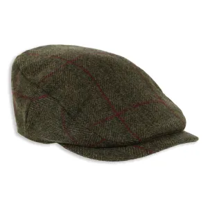 Heather Maxwell Tweed Bond Cap | Green, Wine Check