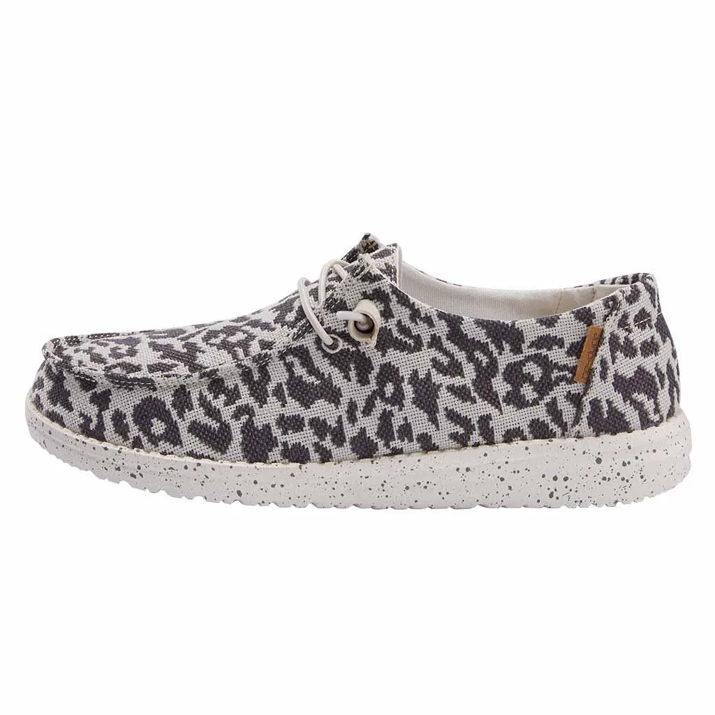 'Hey Dude' Women's Wendy Jungle - Grey Cheetah