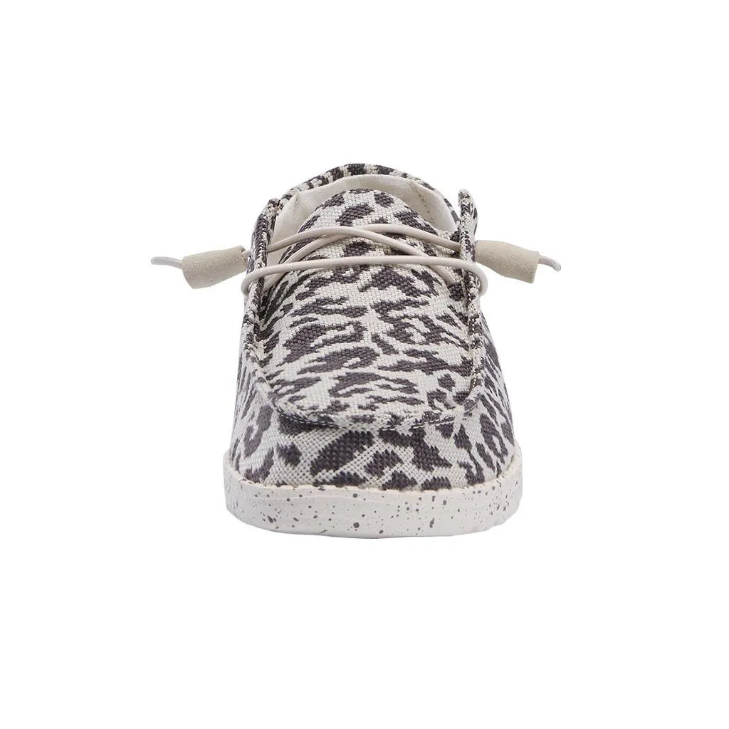 'Hey Dude' Women's Wendy Jungle - Grey Cheetah