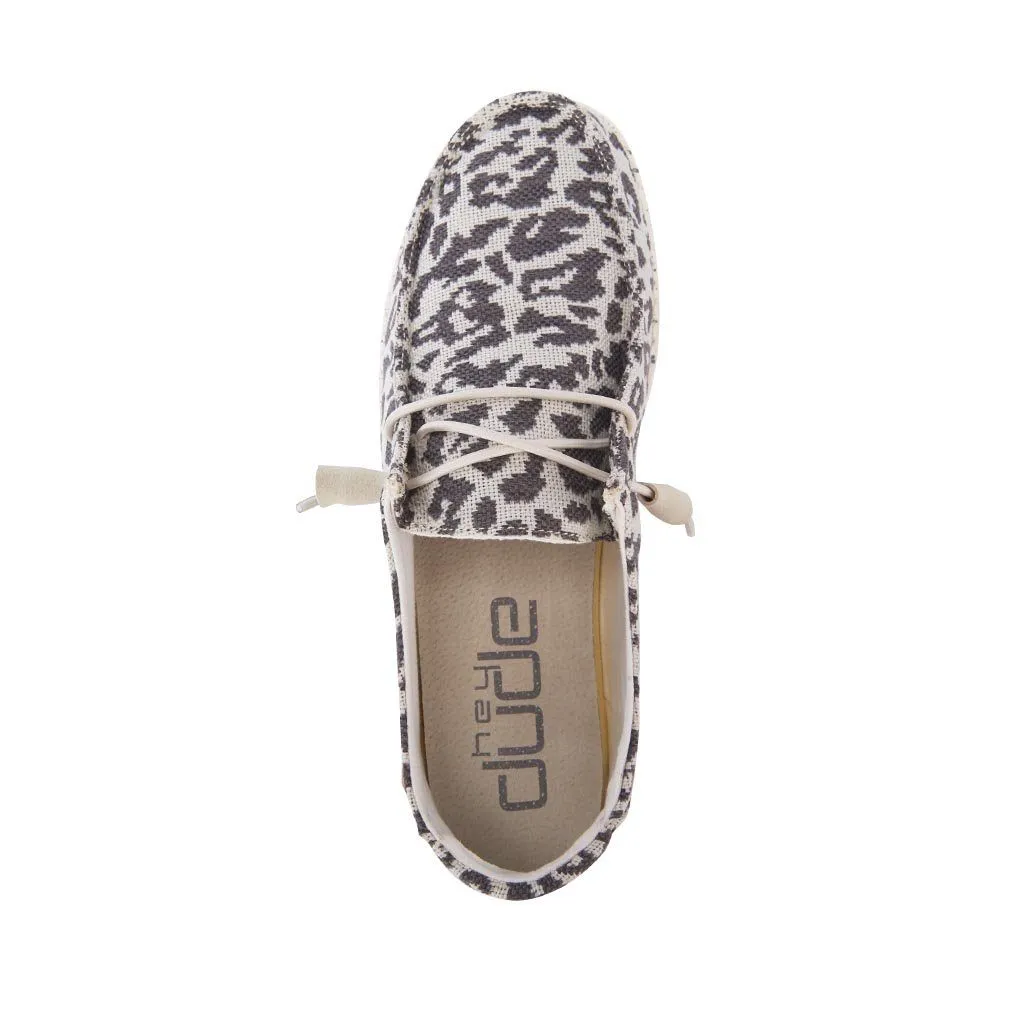 'Hey Dude' Women's Wendy Jungle - Grey Cheetah