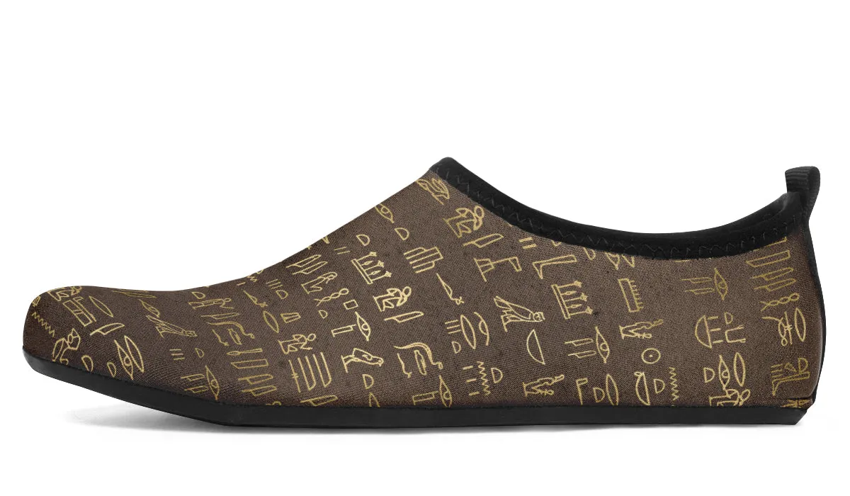 Hieroglyphics Water Shoes