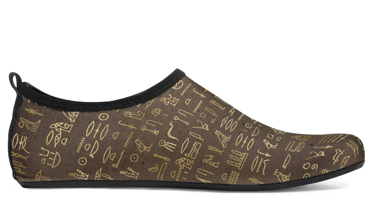 Hieroglyphics Water Shoes