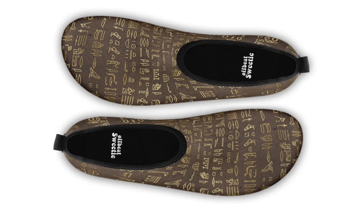 Hieroglyphics Water Shoes