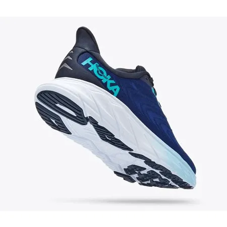 Hoka Mens Trainer Arahi 6 Outer Space/Bellwether Blue