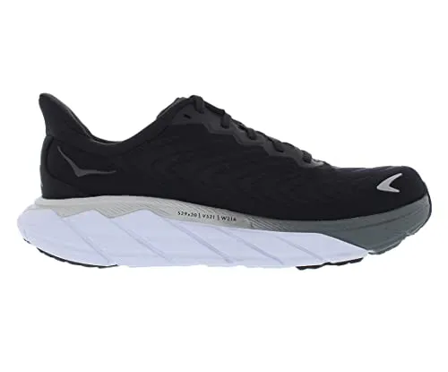 HOKA ONE ONE Arahi 6 Womens Shoes Size 9.5, Color: Black/White