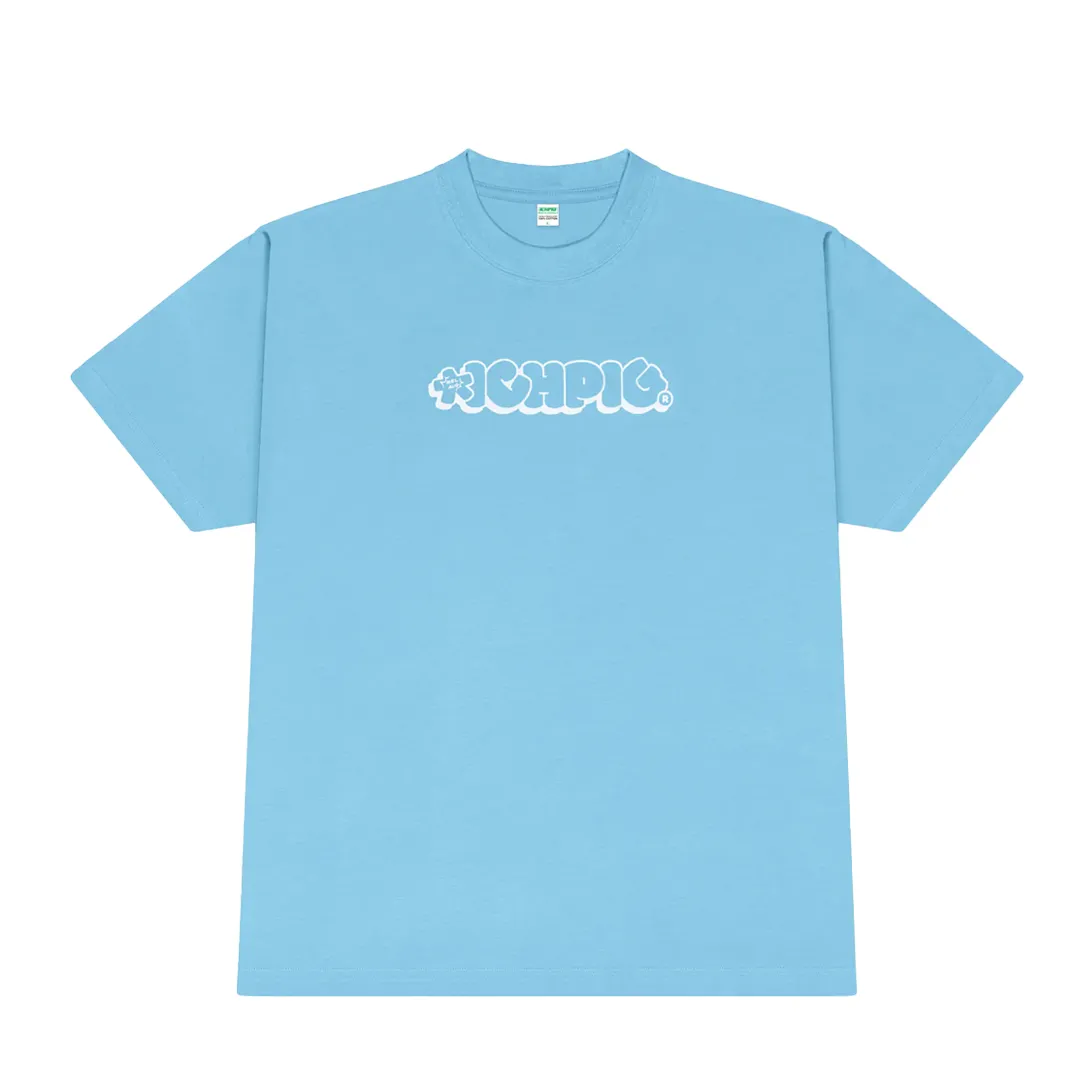 ICHPIG THROWIE TEE SKY BLUE