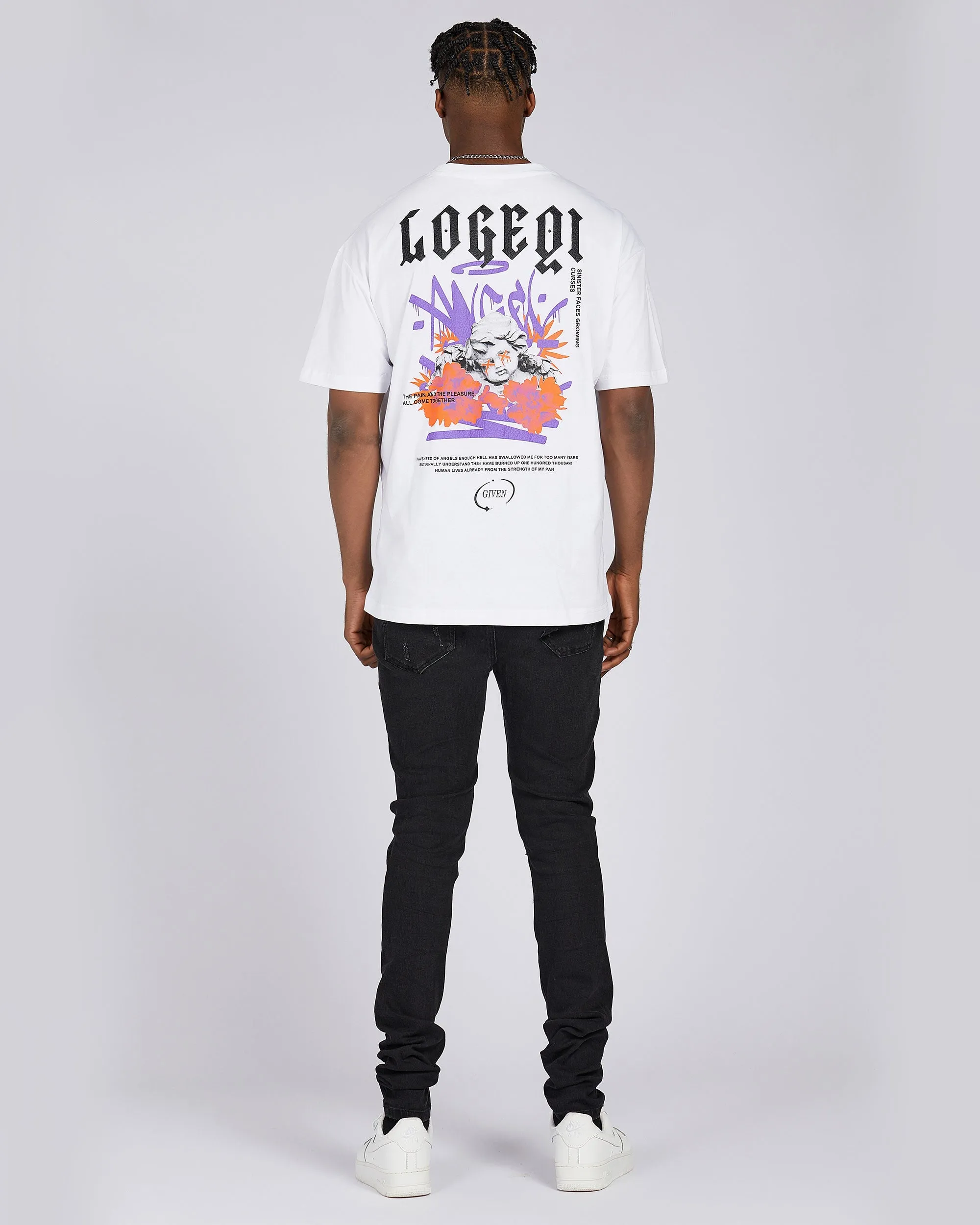 Indie Fashion Graphic Print Tee-Mexico Local Delivery