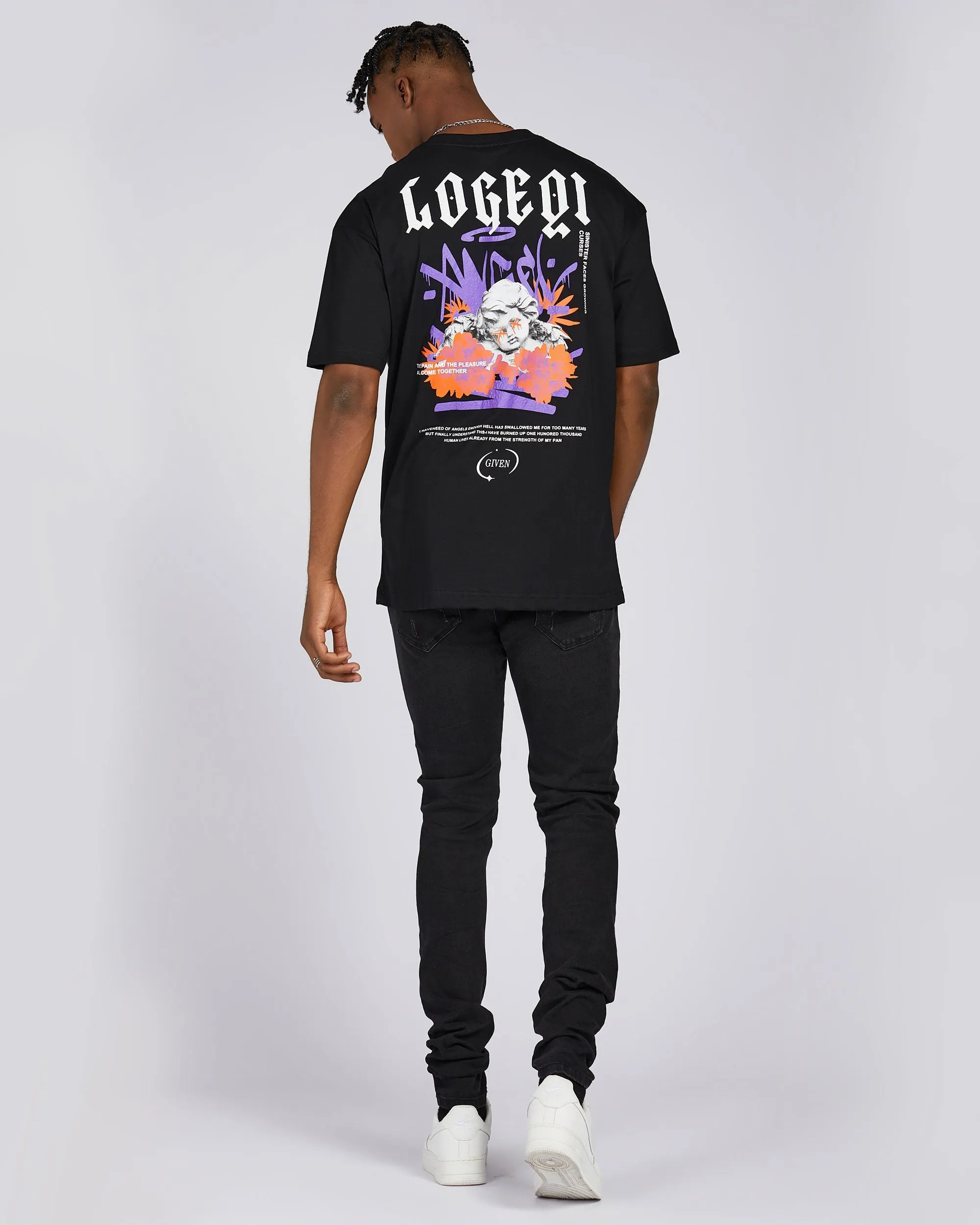 Indie Fashion Graphic Print Tee-Mexico Local Delivery