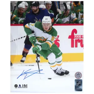 Kirill Kaprizov Autographed Minnesota Wild Reverse Retro 8x10 Photo