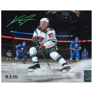 Kirill Kaprizov Autographed Minnesota Wild Rink View 8x10 Photo