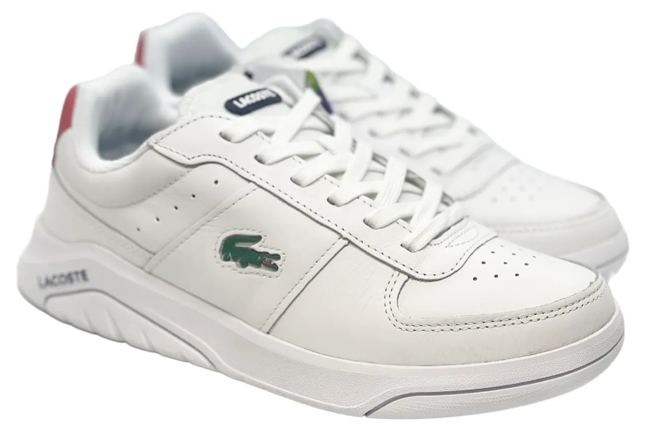 Lacoste Mens Game Advance Leather Shoes - 7-41SMA0058407