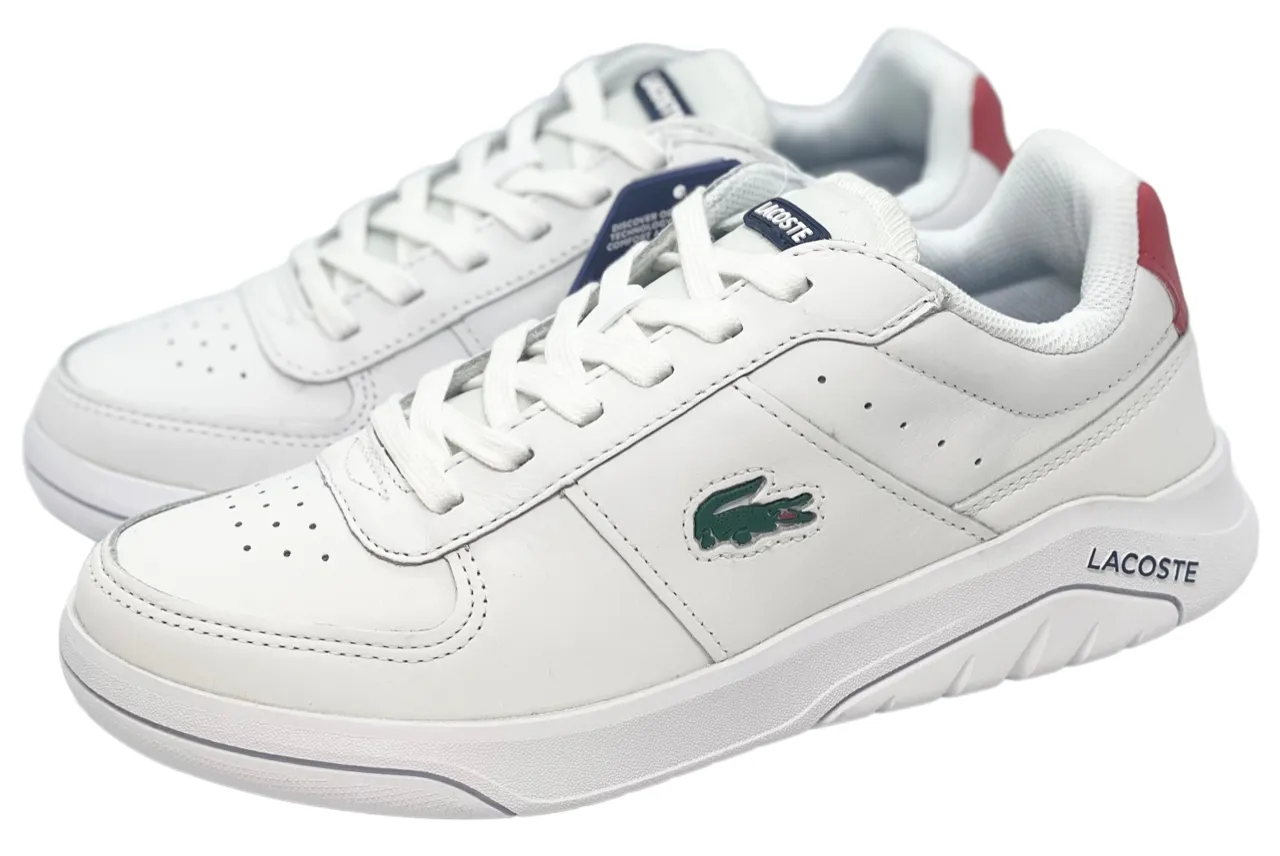 Lacoste Mens Game Advance Leather Shoes - 7-41SMA0058407