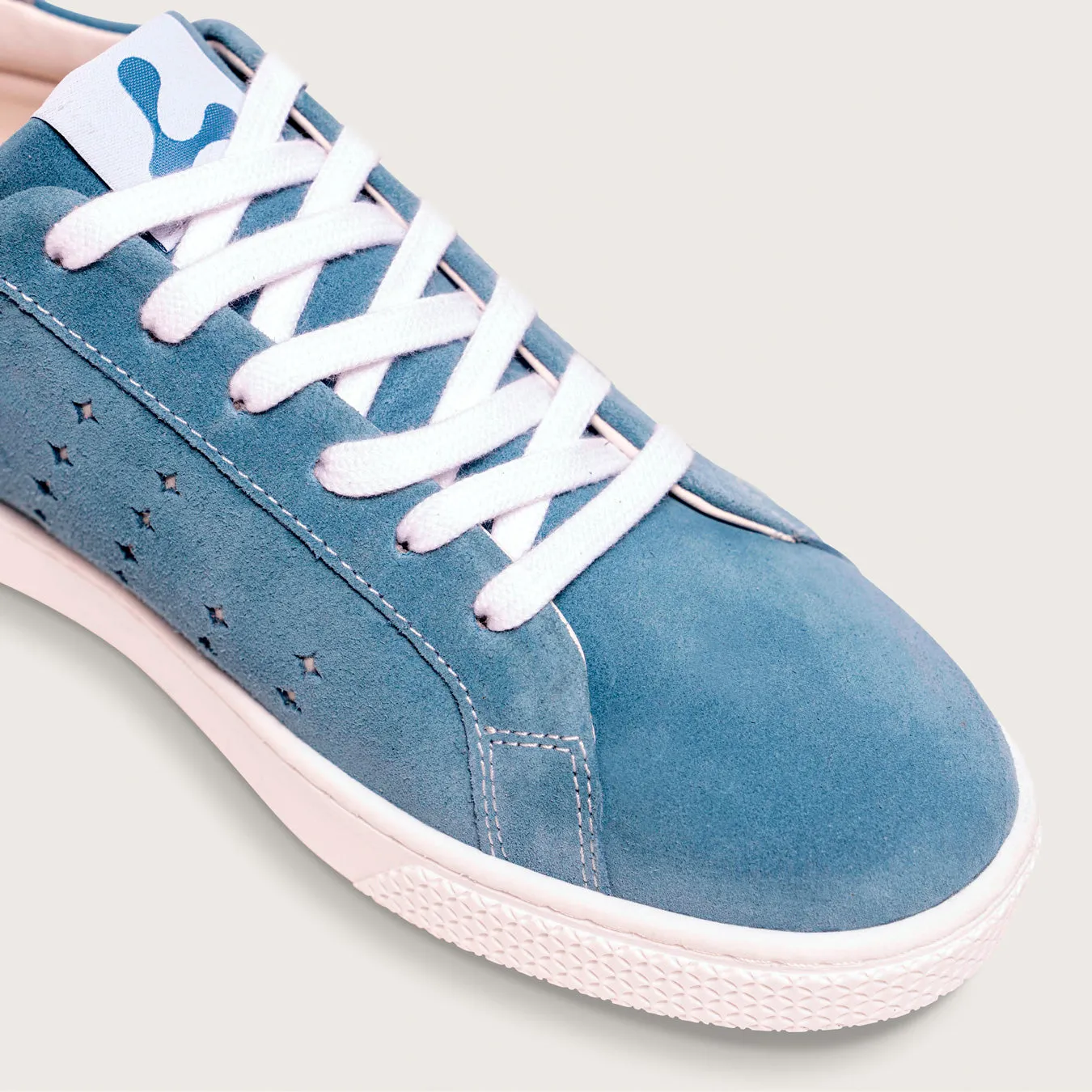 Lazo Halo Sneaker Tongue Graphic Aquamarine Blue/Smokey Quartz Grey