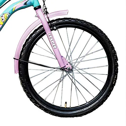 Leader Buddy 16T Sea Green/Light Pink Colour Cycle for Kids/Age Group 5-8 Years