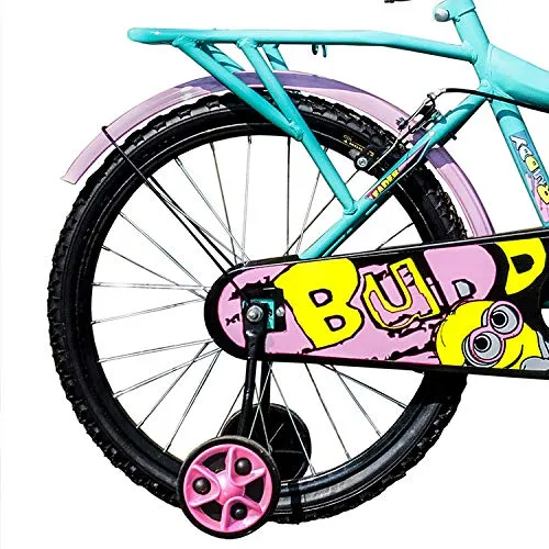 Leader Buddy 16T Sea Green/Light Pink Colour Cycle for Kids/Age Group 5-8 Years