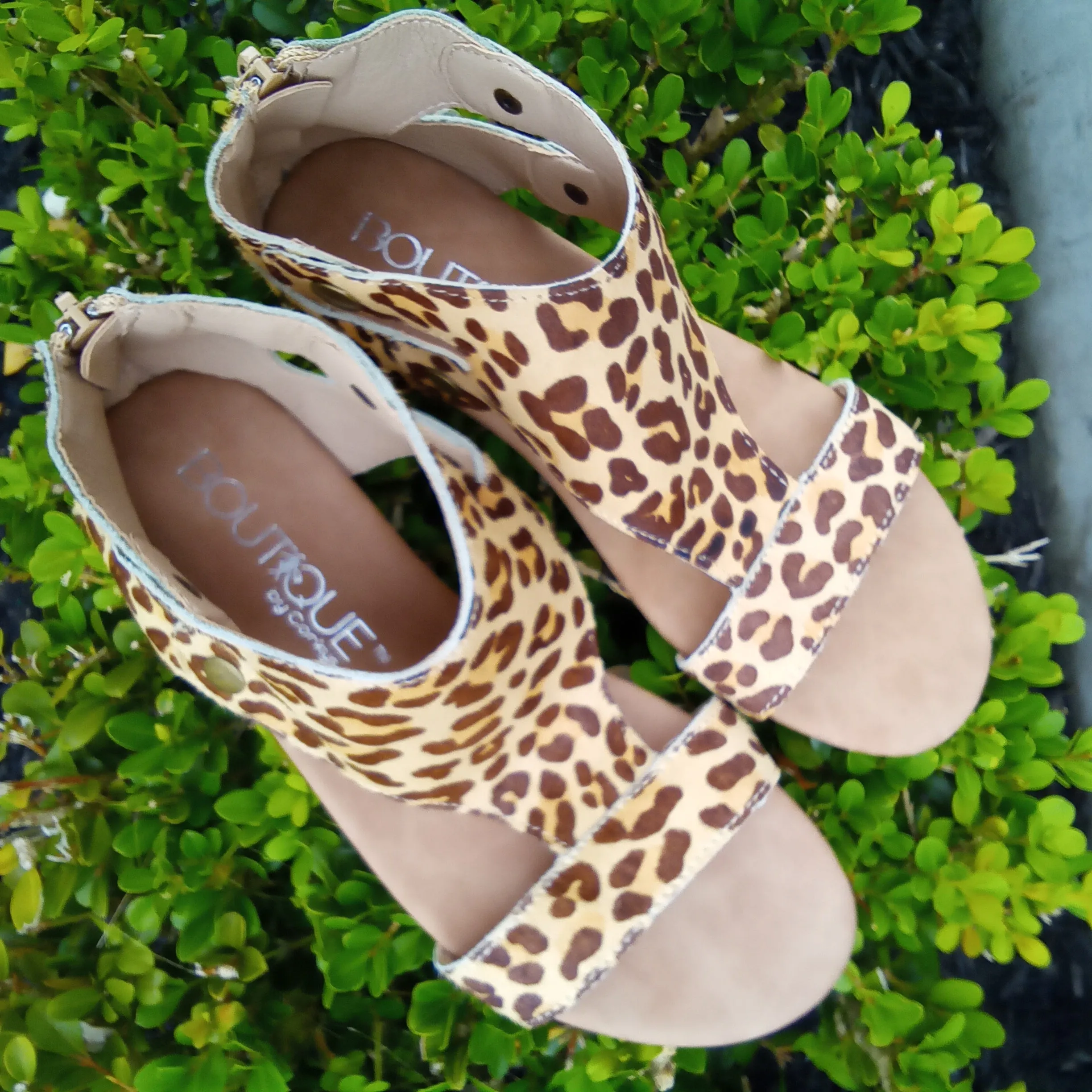 Leopard Sandal | Boutique by Corkys | Jayde | Last Pair