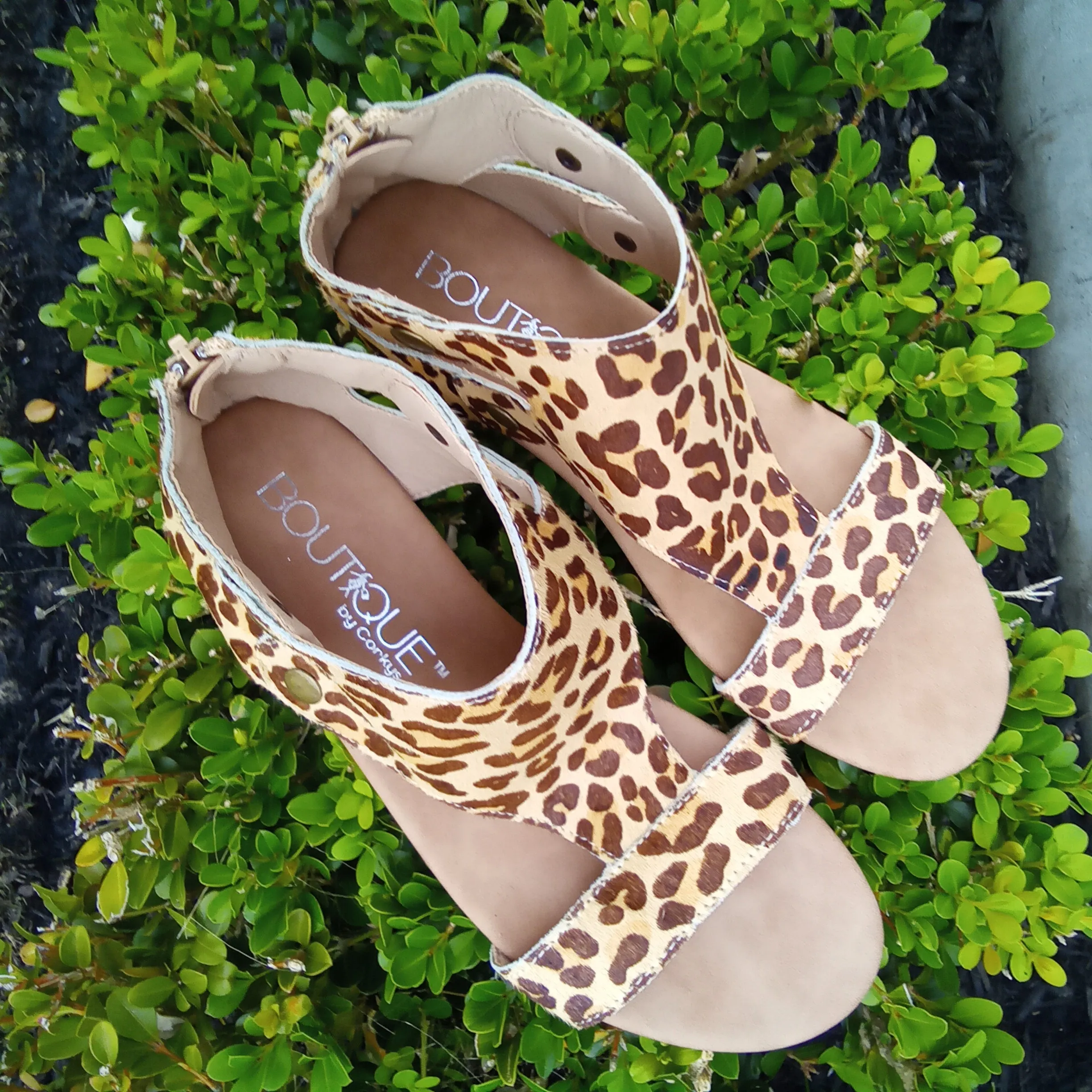 Leopard Sandal | Boutique by Corkys | Jayde | Last Pair