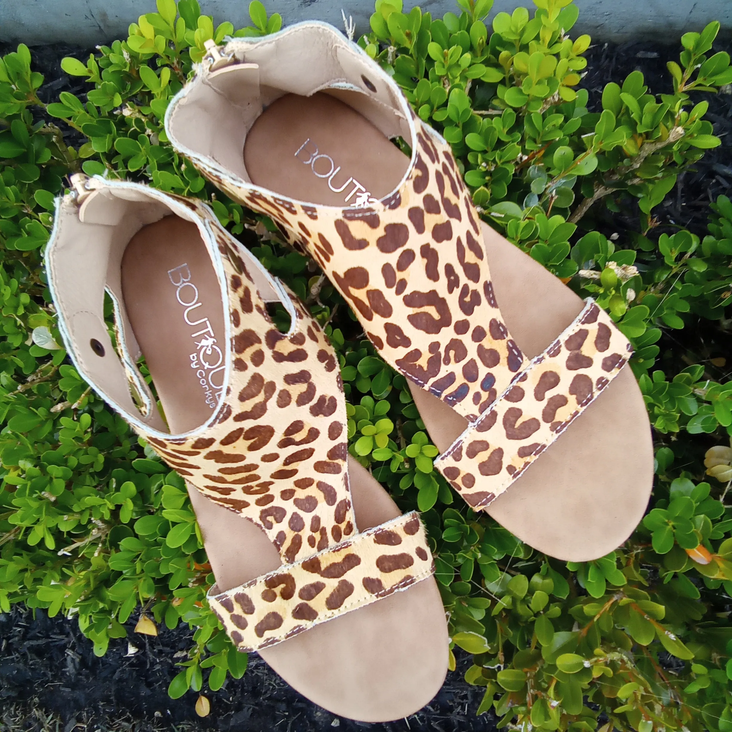 Leopard Sandal | Boutique by Corkys | Jayde | Last Pair