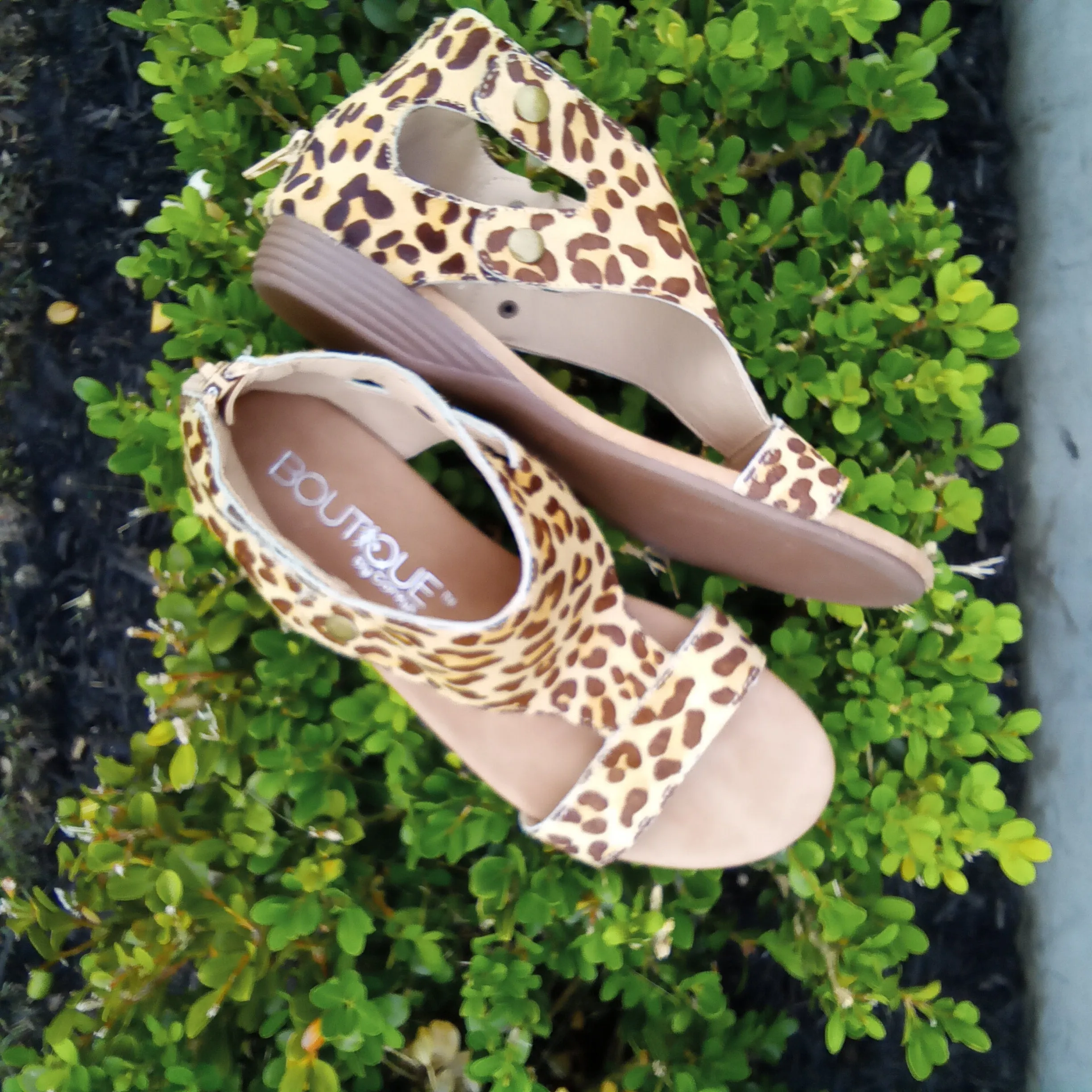 Leopard Sandal | Boutique by Corkys | Jayde | Last Pair