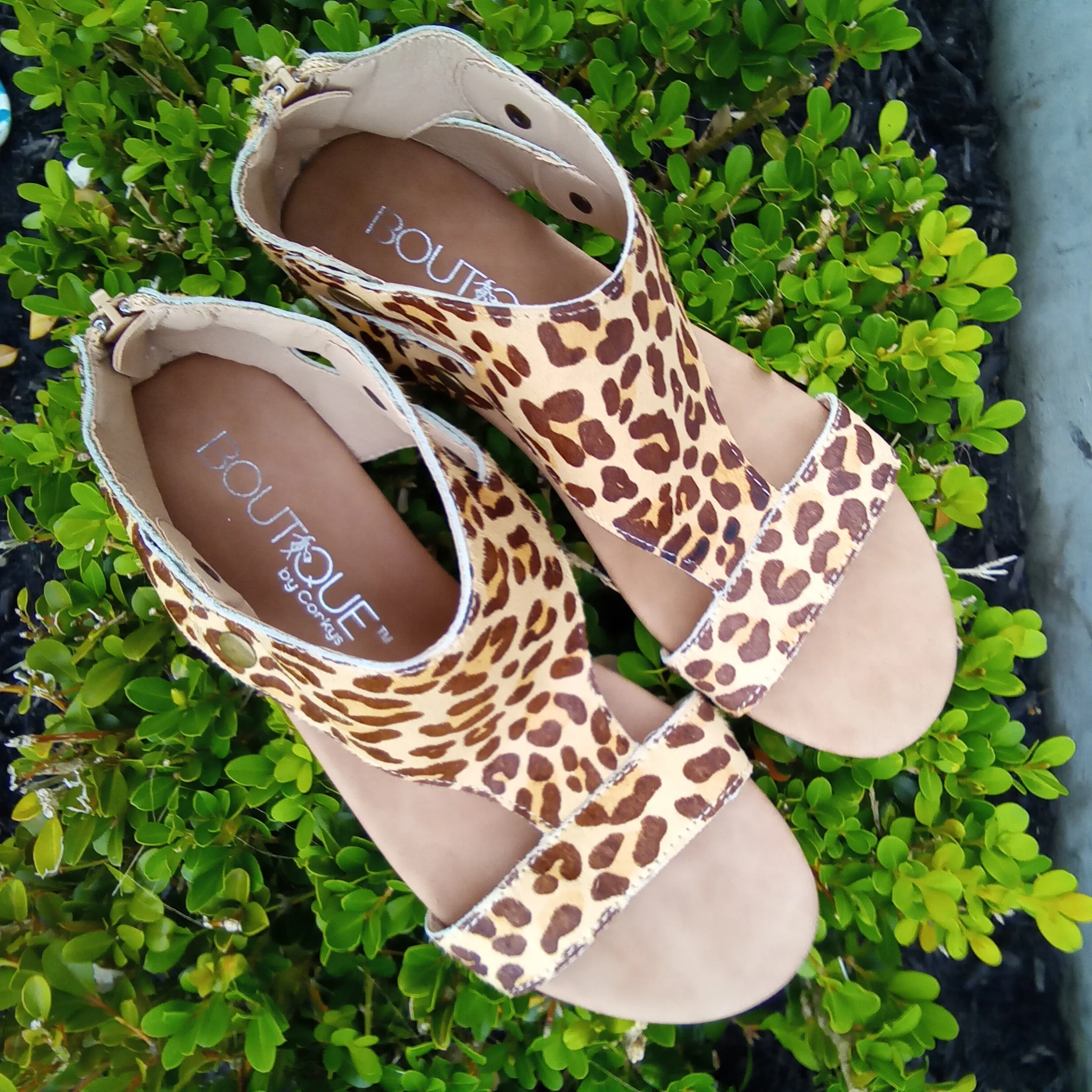 Leopard Sandal | Boutique by Corkys | Jayde | Last Pair