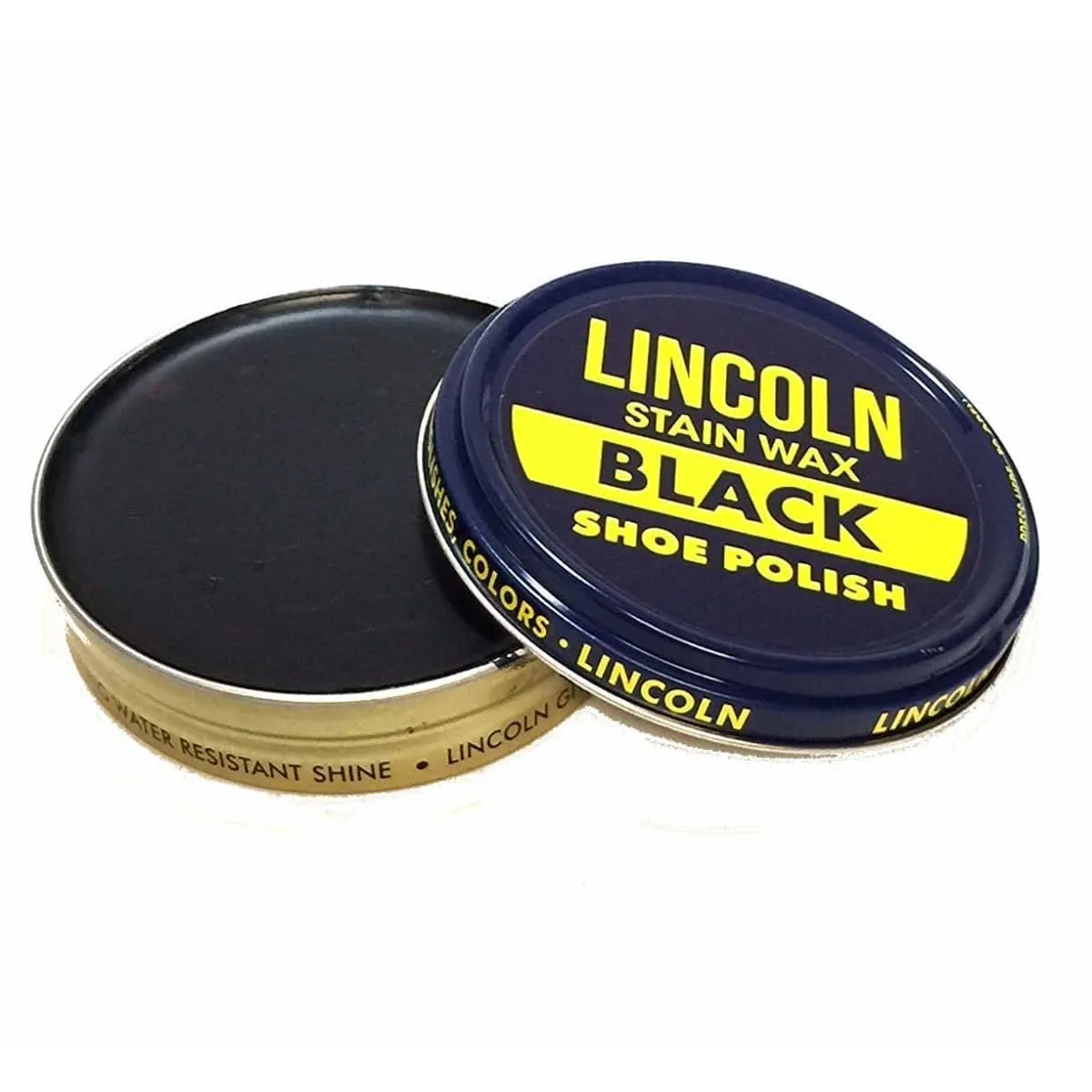 Lincoln Marine Corps Black Wax Shoe Polish