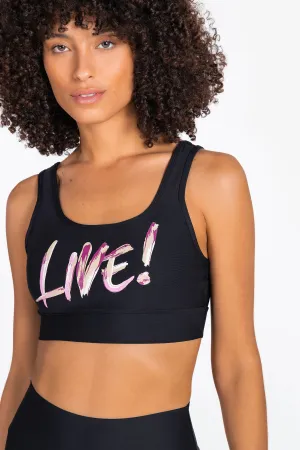 LIVE! Space Crop Top