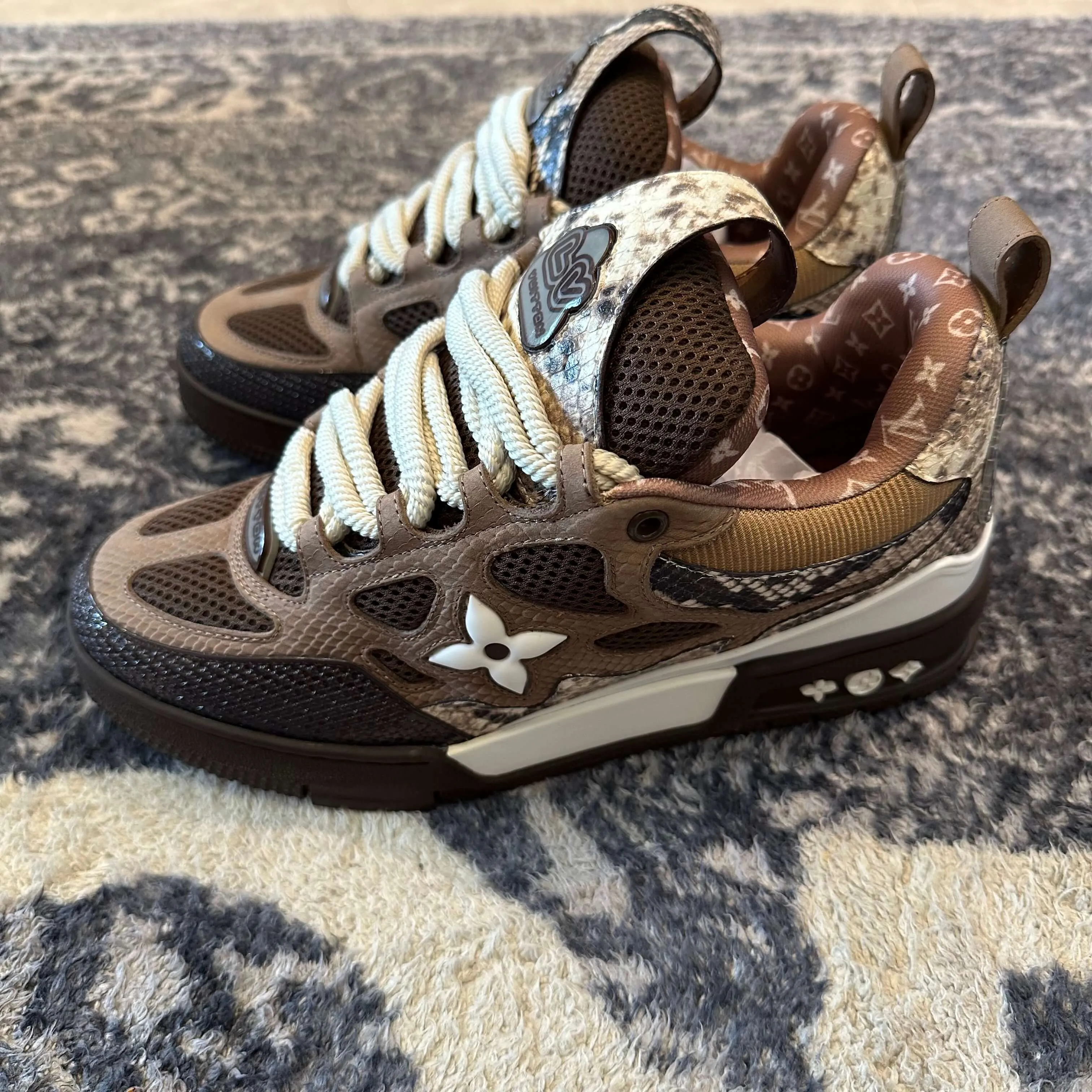 Louis Vuitton LV Trainer Brown Skate Sneaker