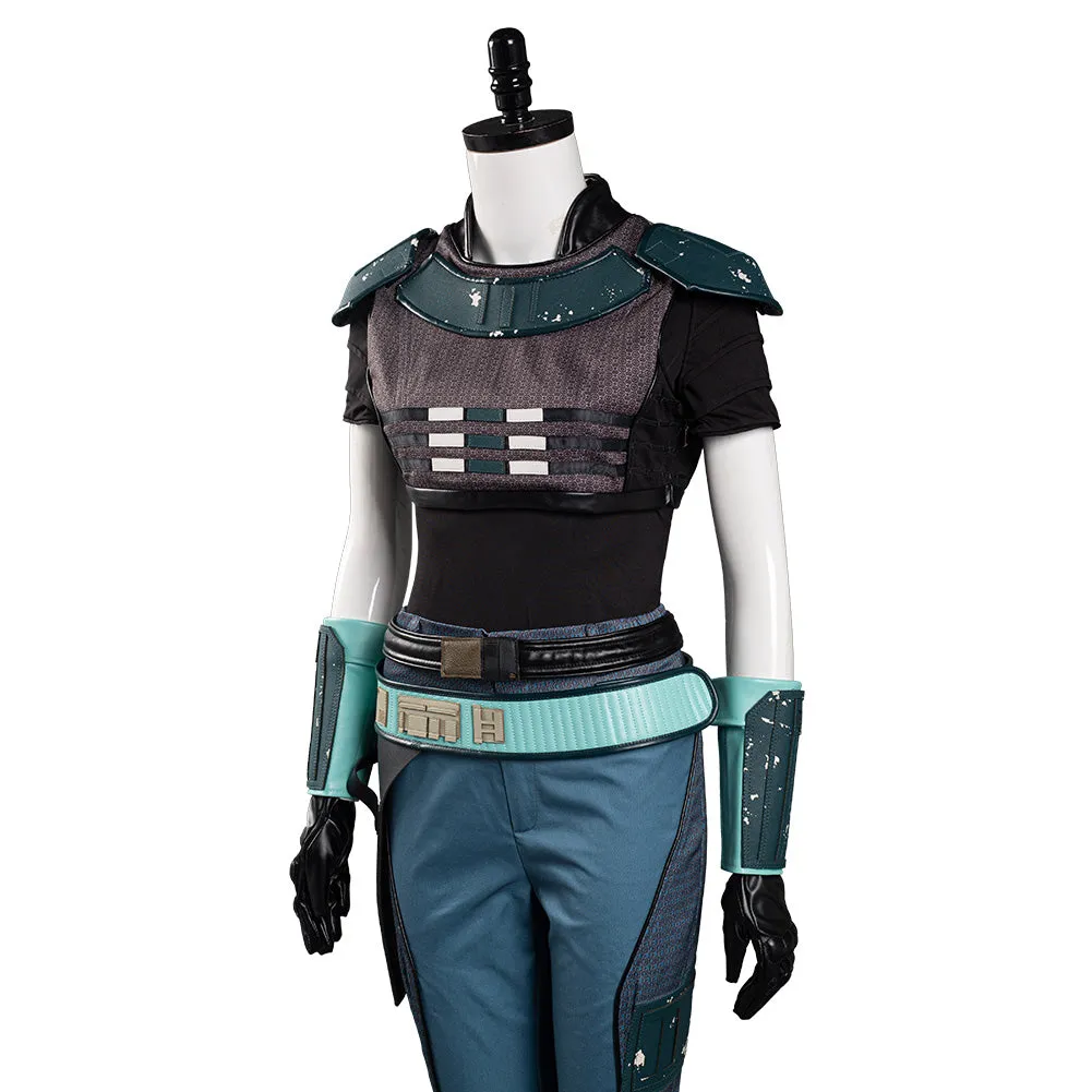 Mando Cara Dune Women Uniform Outfits Halloween Carnival Suit Cosplay Costume