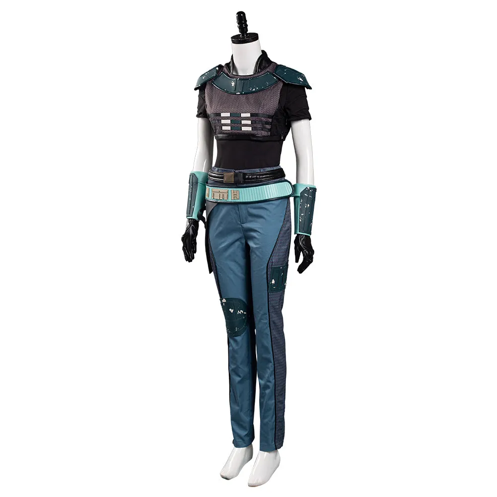 Mando Cara Dune Women Uniform Outfits Halloween Carnival Suit Cosplay Costume