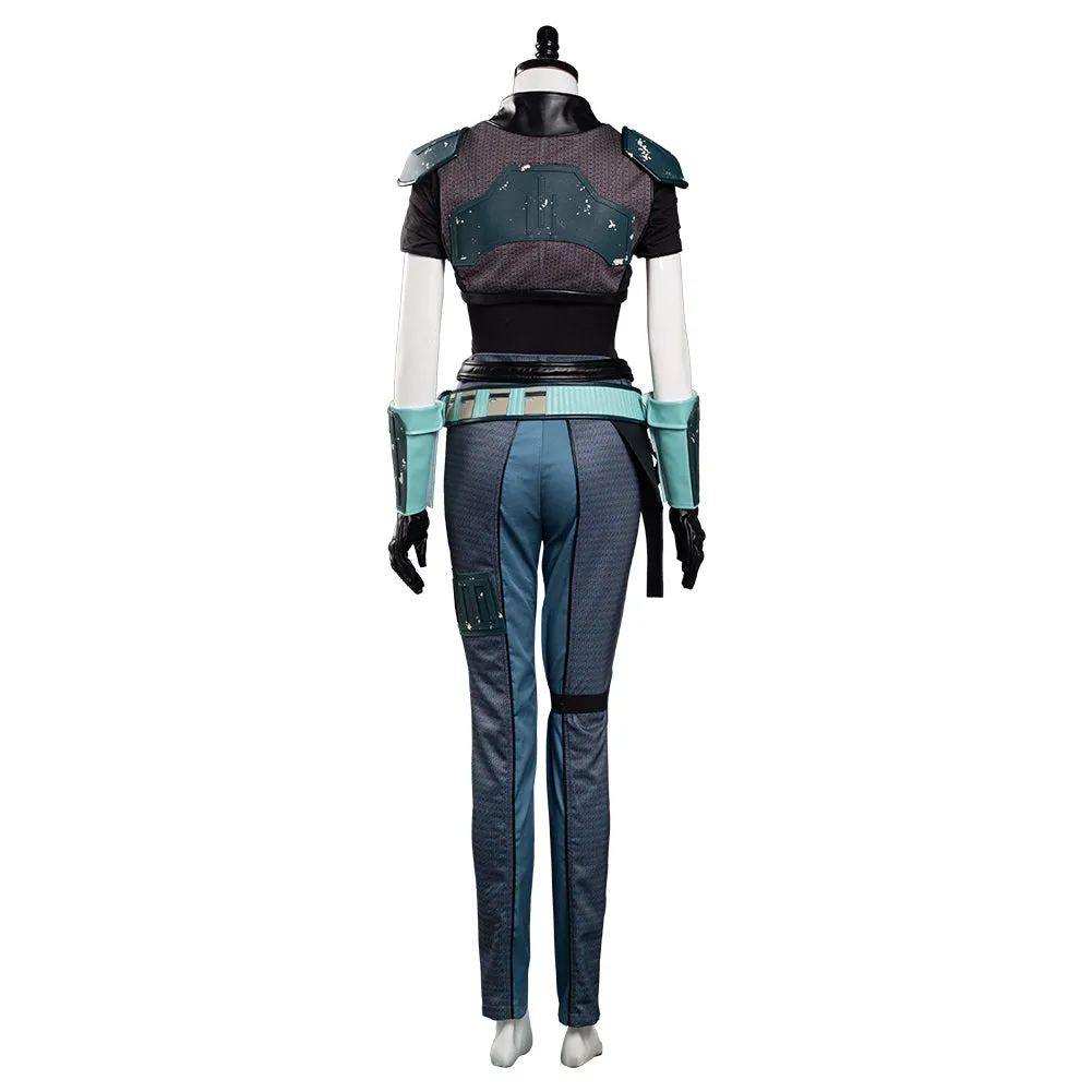 Mando Cara Dune Women Uniform Outfits Halloween Carnival Suit Cosplay Costume