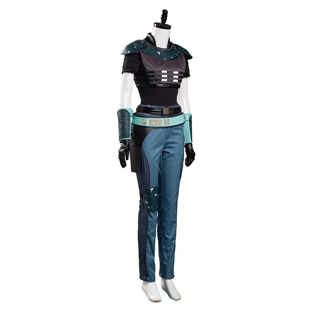 Mando Cara Dune Women Uniform Outfits Halloween Carnival Suit Cosplay Costume