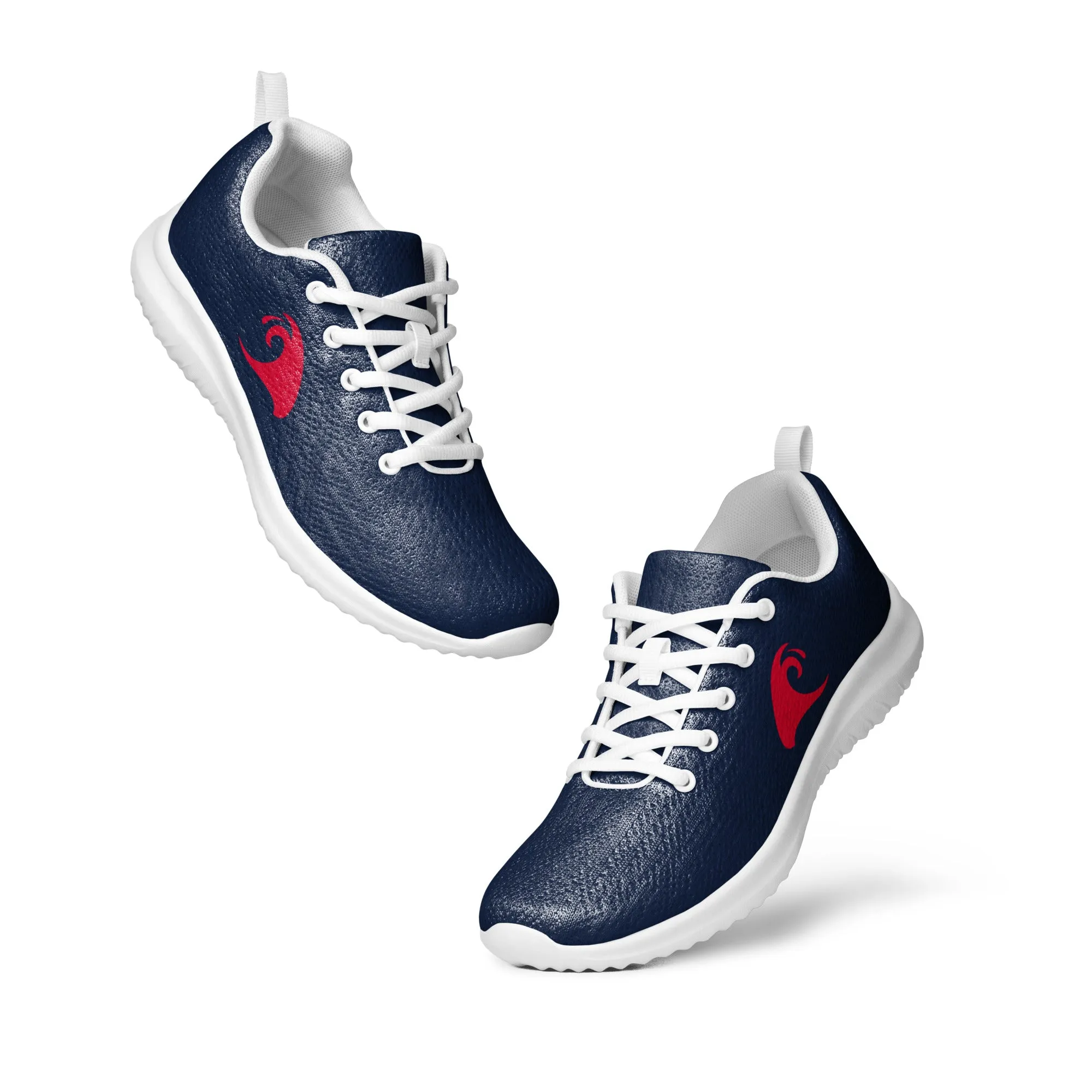 Men’s Navy Blue Athleisure Shoes with Extremely Stoked Red Epic Wave Logo