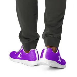 Men’s Purple Athleisure Shoes with Extremely Stoked Epic Wave Logo