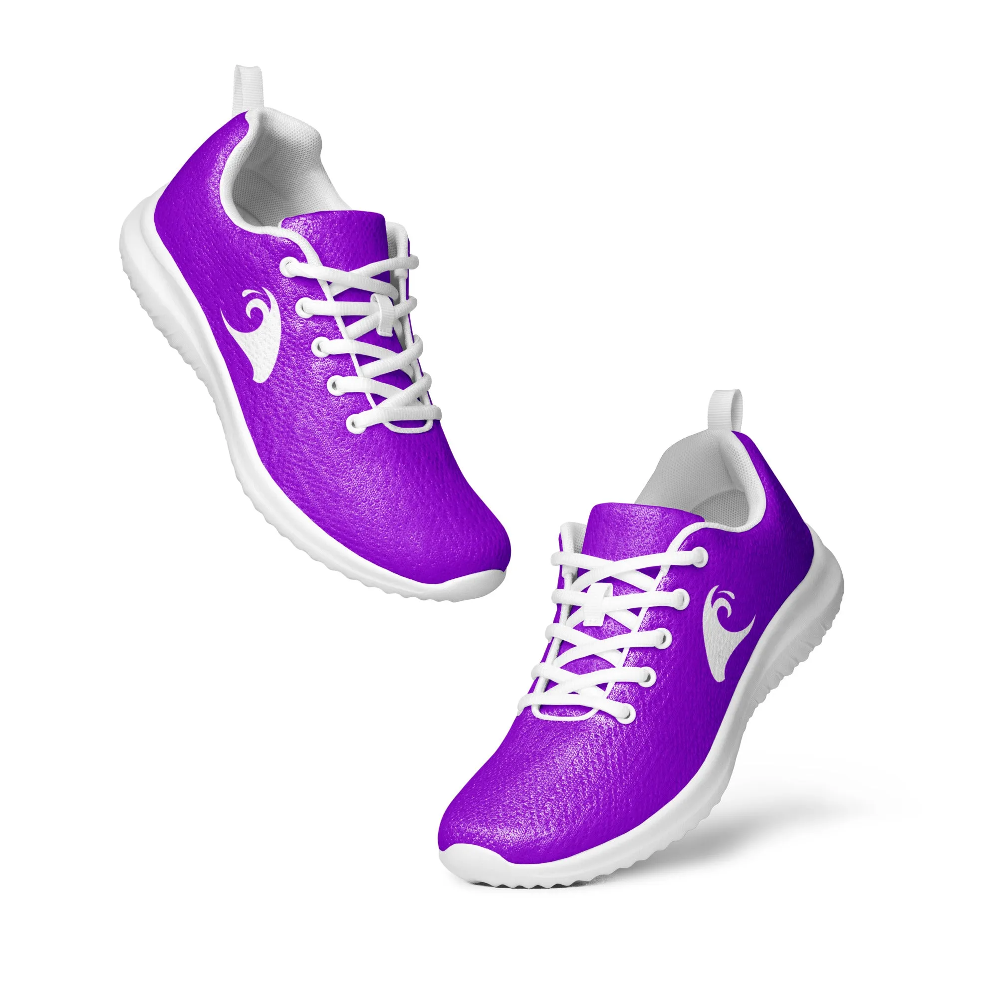 Men’s Purple Athleisure Shoes with Extremely Stoked Epic Wave Logo