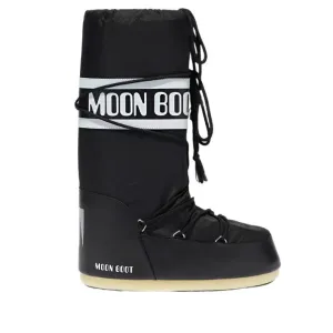 MOON BOOT BLACK ICON COLOURBLOCK NYLON BOOTS