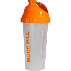 More Mile 650ml Protein Shaker - Orange