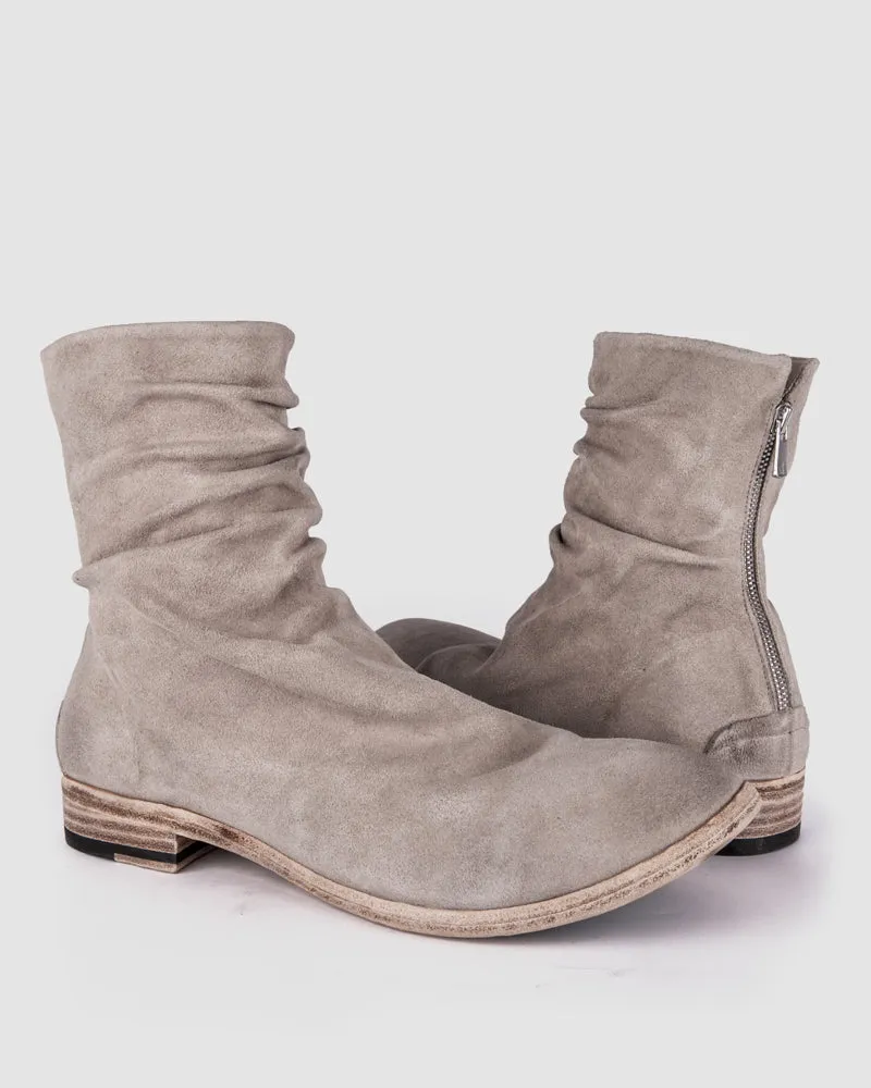 Moreno waxed suede - Grey