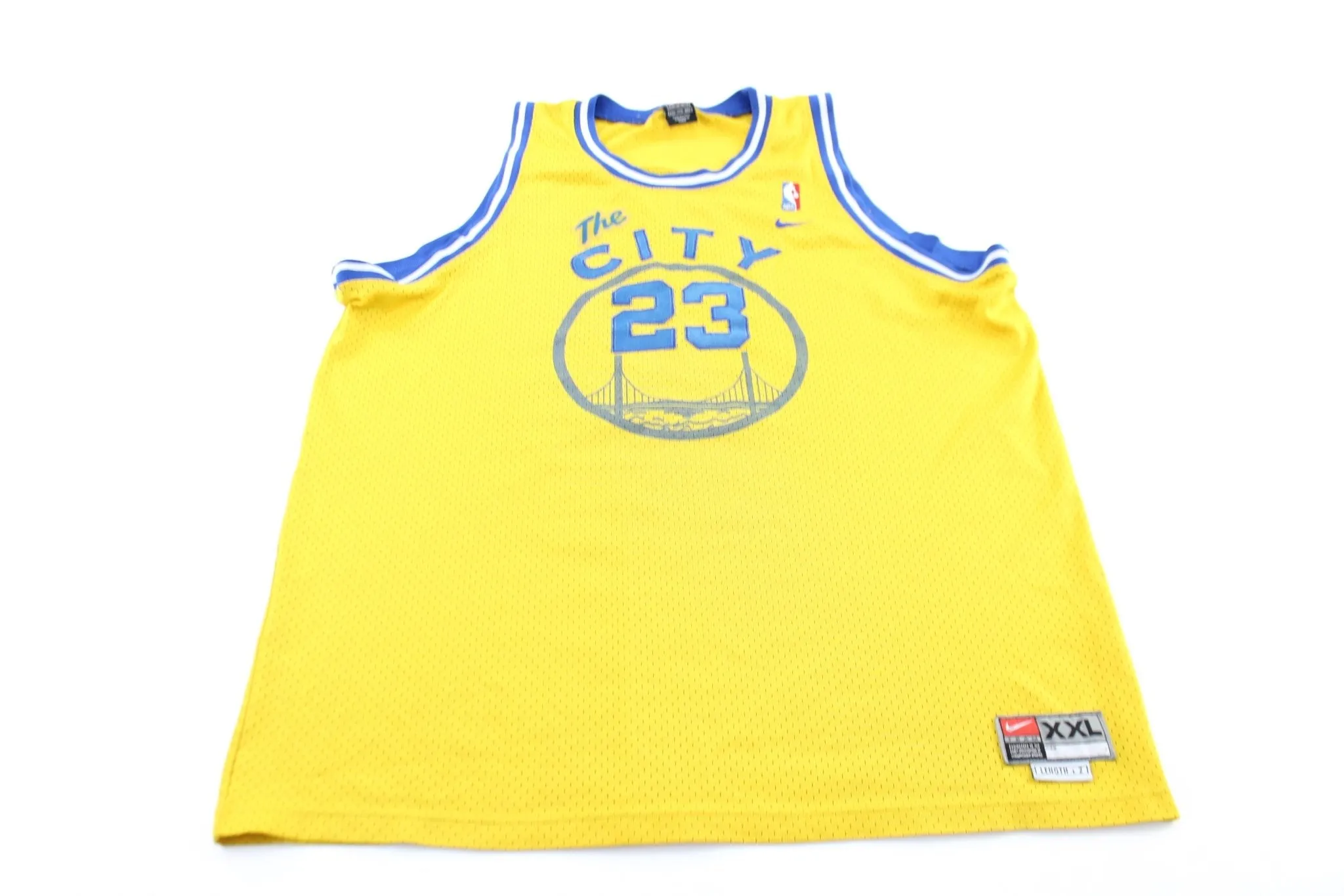 Nike Embroidered Logo Golden State Warriors Jason Richardson Jersey