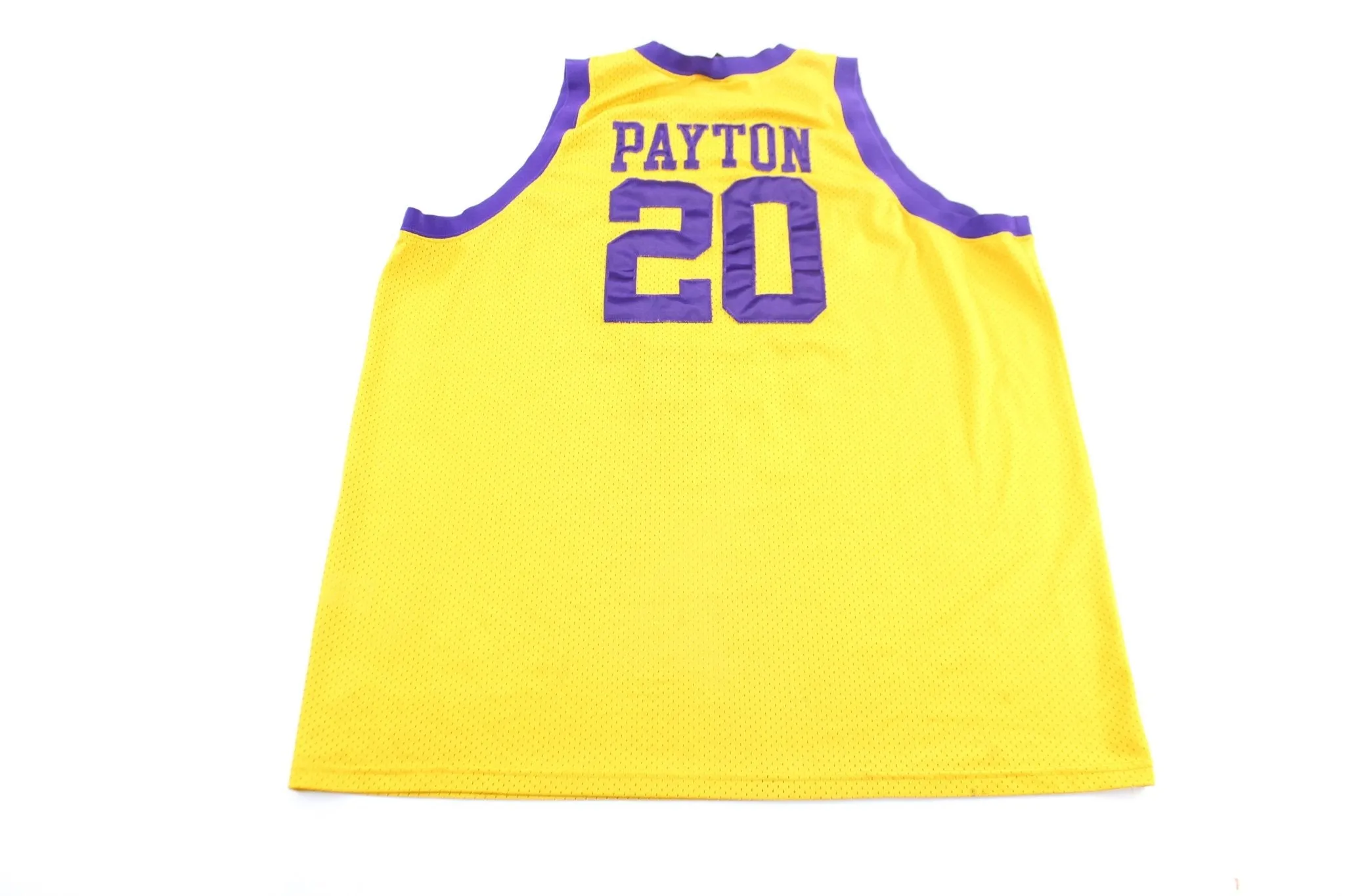 Nike Embroidered Logo Los Angeles Lakers Gary Paton Basketball Jersey