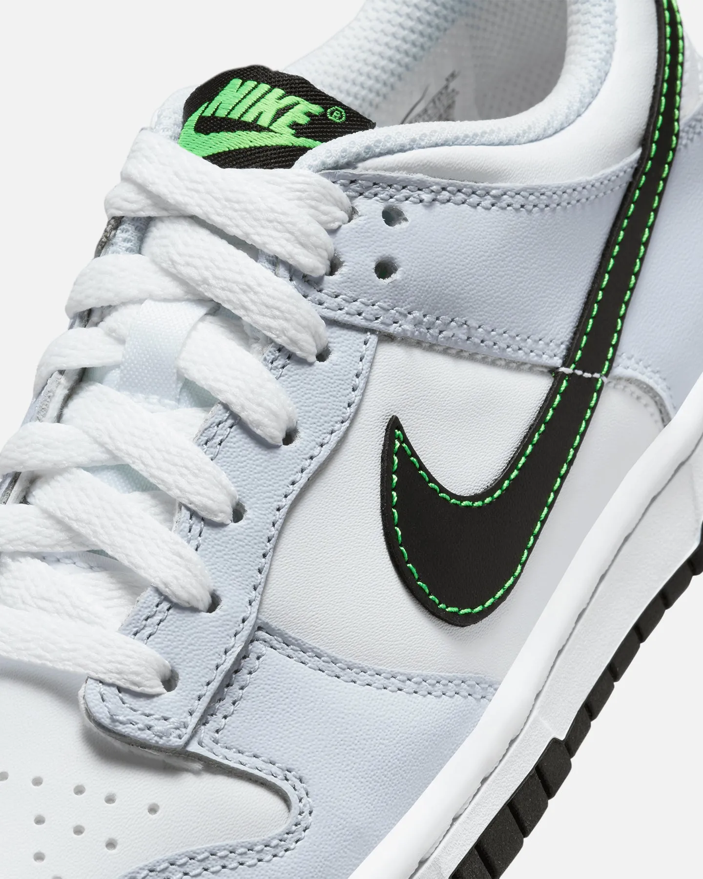 Nike Kids' Dunk Low (GS) White/Black-Football Grey