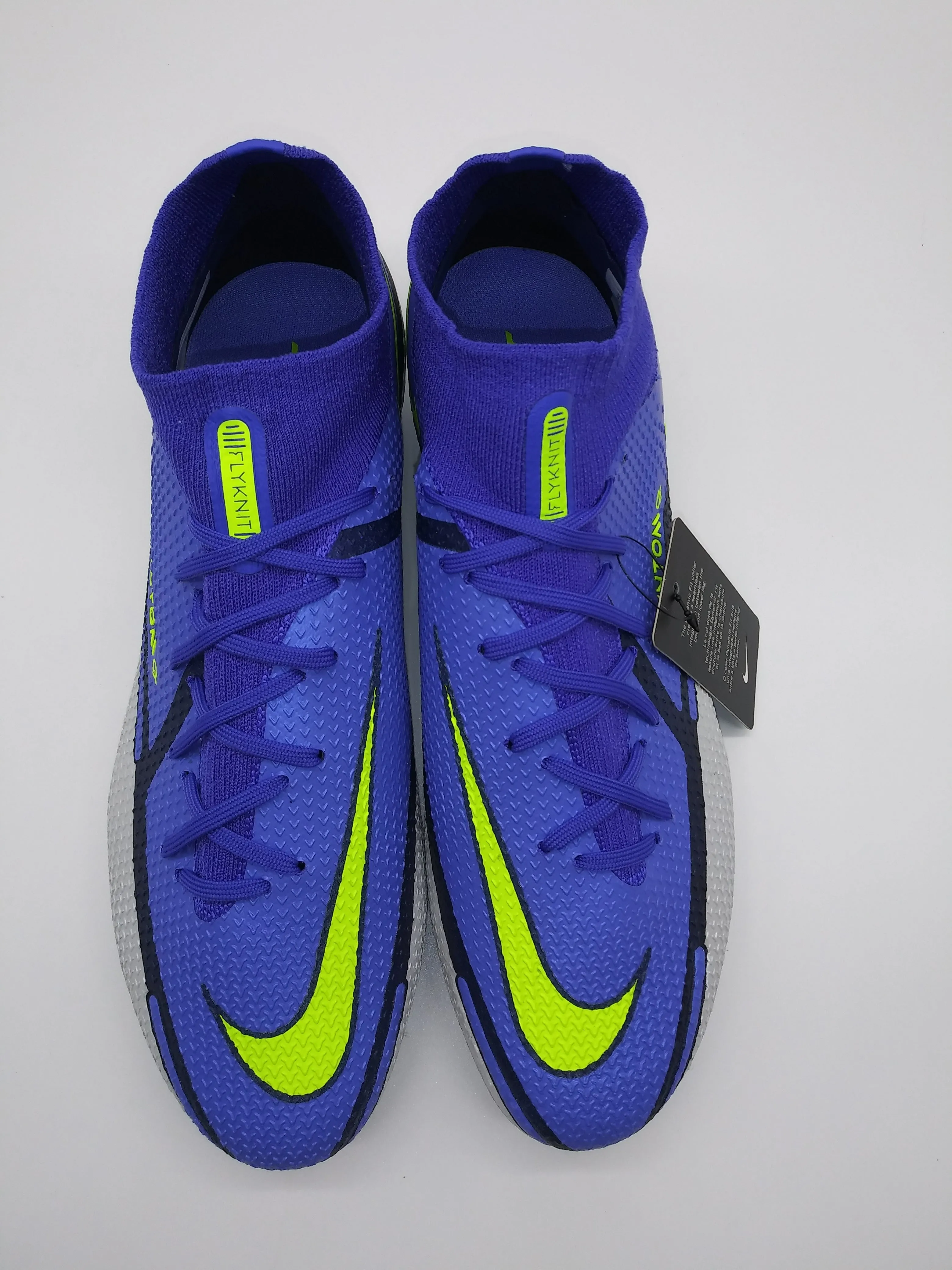 Nike Phantom GT2 Elite DF FG Blue Yellow