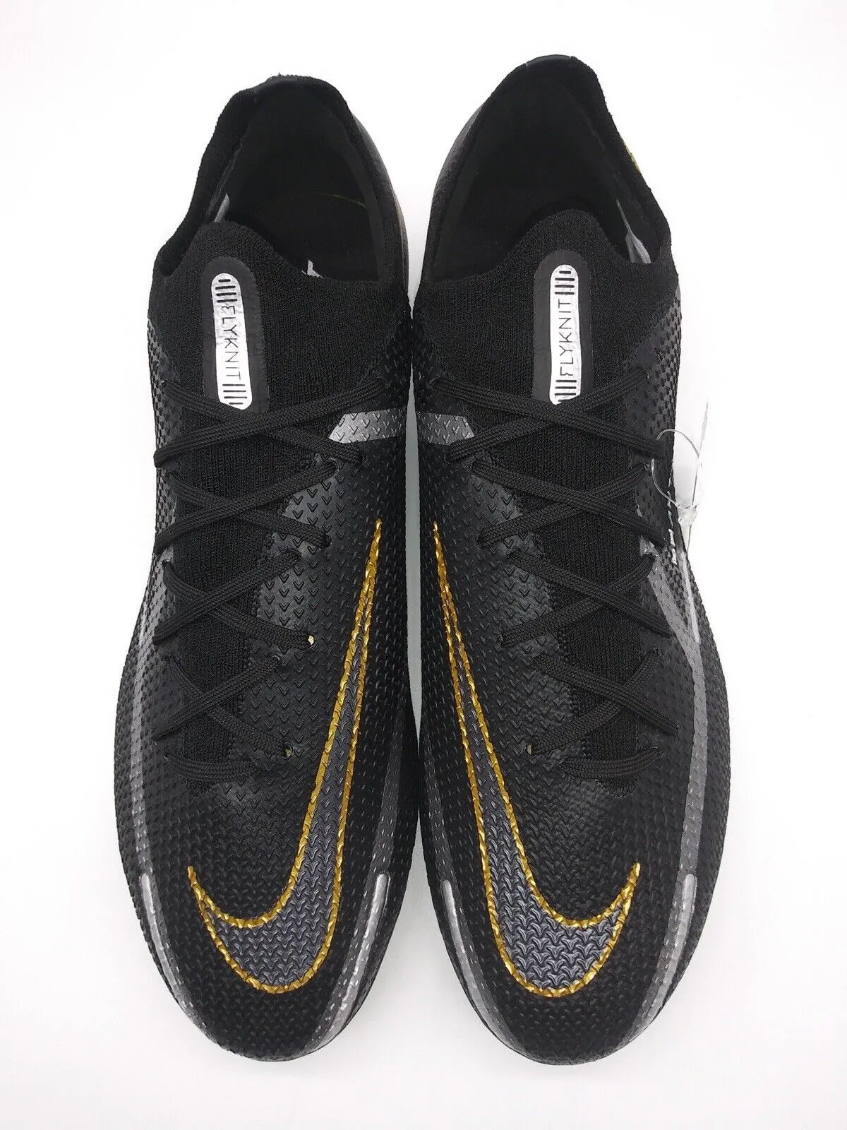 Nike Phantom GT2 Elite FG Black Metallic Gold