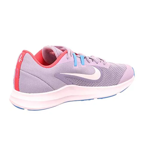 Nike Unisex Kids Downshifter 9 JDI (GS) Stellar White-Indigo Haze Road Running Shoe (CJ7234-500)