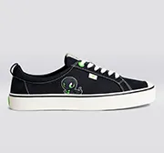 OCA Low Razer Black Canvas Sneaker Women