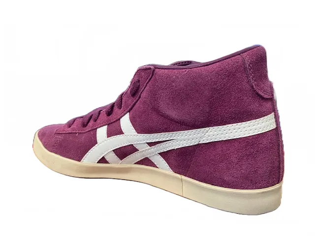 Onitsuka Tiger scarpa sneakers da donna in camoscio Grandest D3X8L 3399 viola bianco