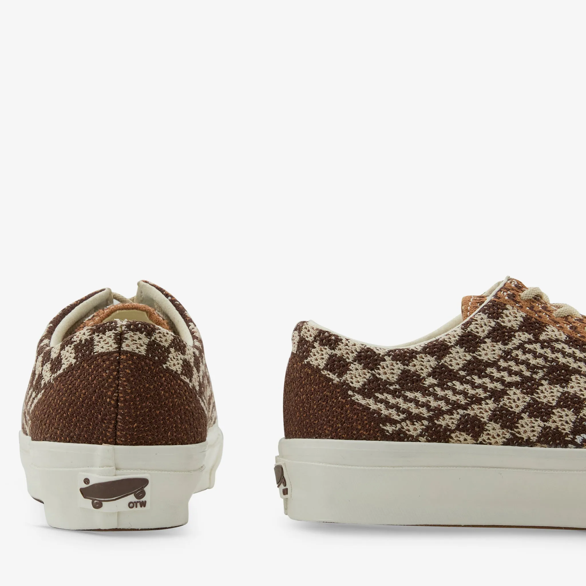 OTW Old Skool 36 Engineered Knit Potting Soil Brown