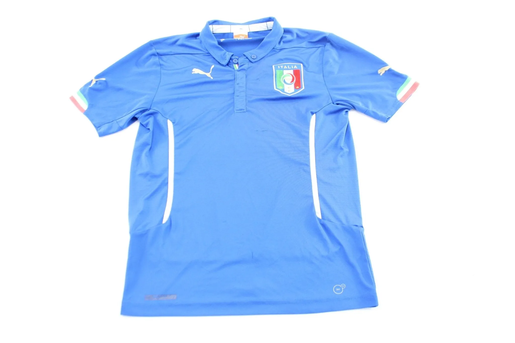 Puma Embroidered Logo Italia Soccer Jersey