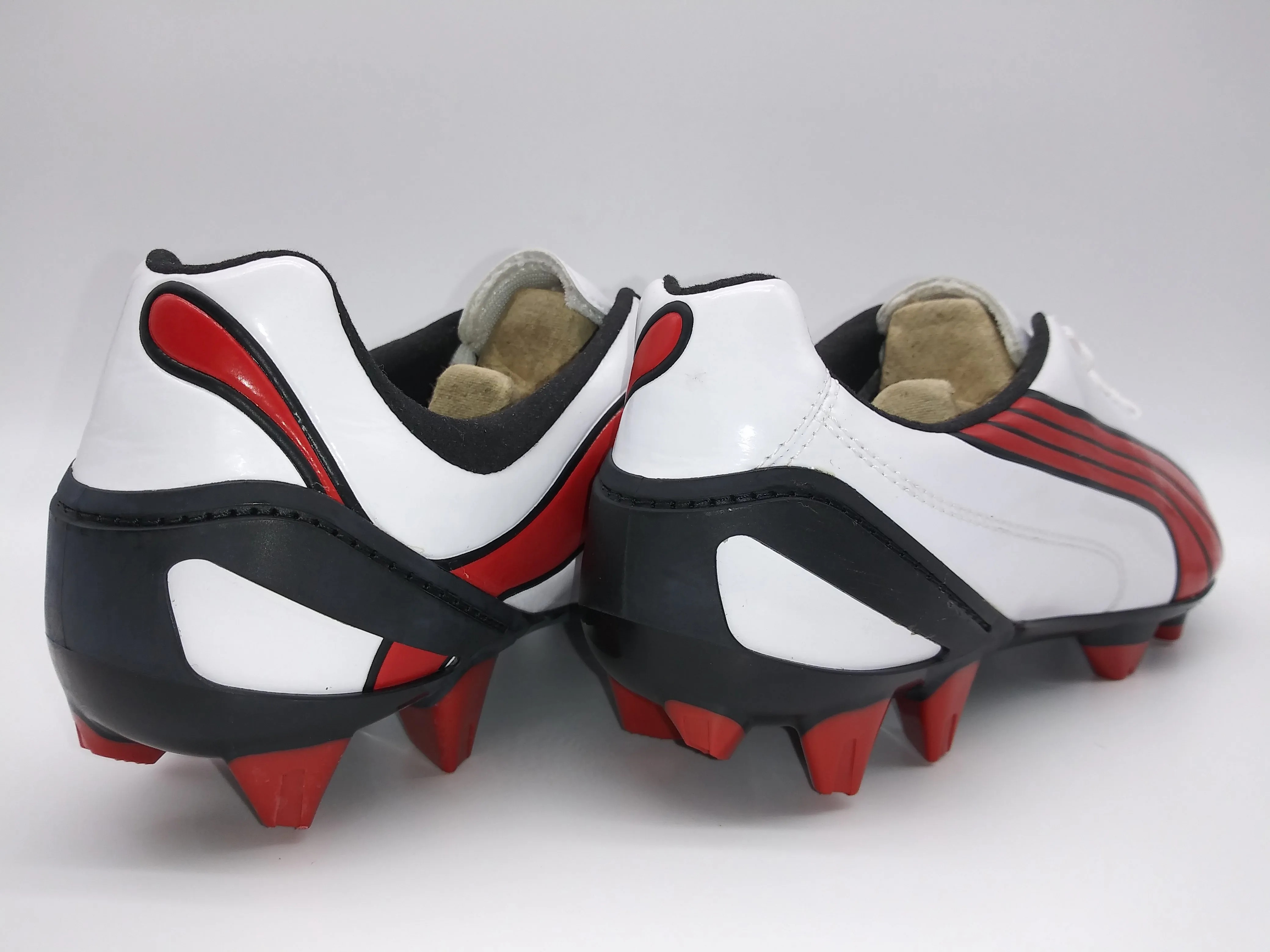 Puma V1.10 SL FG White Red Black