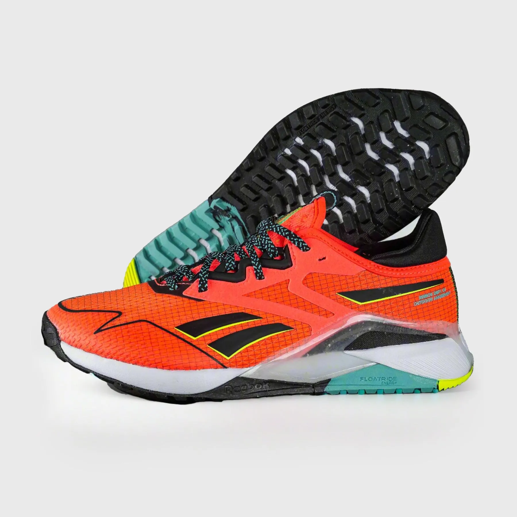 Reebok - Nano TR Adventure - Women's - ORANGE FLARE/CORE BLACK/SOLAR ACID YELLOW